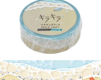 World Craft Glittery Beach Washi Tape