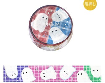 BGM Colorful Ghosts  Washi Tape