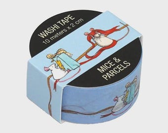 Two Bad Mice: Mice & Parcels Washi Tape