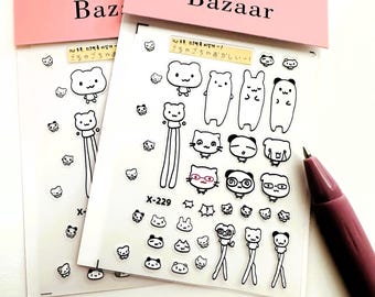Chibi Blob Tiny Stickers