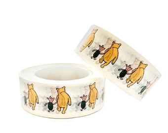 Pooh and Piglet 100 Acre Woods Washi Tape