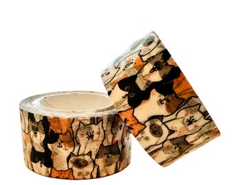 The Calico Crowd Cat Washi Tape