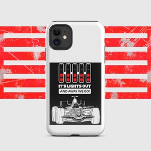 F1 iPhone Case, Formula One Phone Case, F1 Phone Case, iPhone 15 14 13 12 11 10 Protective Phone Case Cover, Formula 1 Cover, F1 Phone Cover
