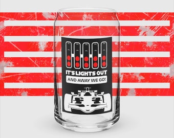 Formula One Beer Glass, Formula One Pint Glass, F1 Pint Glass, Pint Glass F1, Beer Glass F1, F1 Gifts for him, Formula 1 Pint Glass, F1 gift
