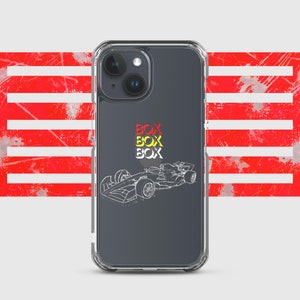 F1 Box Box Box, F1 iPhone Case, Formula One Phone Case, F1 iPhone 15 Case, Formula 1 iPhone 15 Case, Formula 1 Phone Case, F1 Phone Case