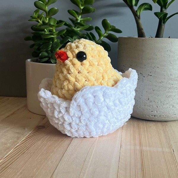 Baby Chick and Shell Plushie