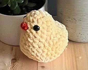 Peluche canard au crochet