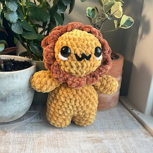 Crochet Lion Plushie