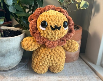 Crochet Lion Plushie