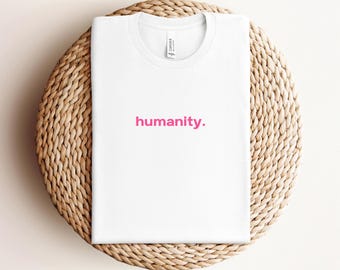 Iron-on patch "humanity" in various colors, iron-on patch with saying, shirt, patch, neon iron-on patch, plot, DIY fashion, iron-on patch