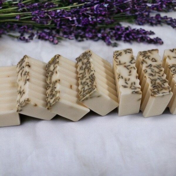 Lemon Lavender Soap | Locally Sourced Honey | Essential Oils | Goat Milk | Naturally Scented | Sensitive Skin | Gentle Soap | All Natural