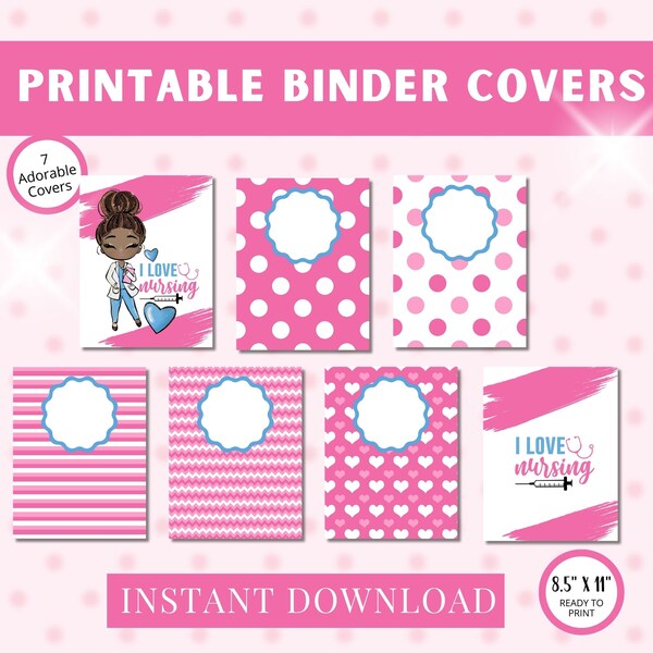 Nursing School Binder Template - Etsy