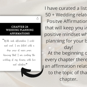 BLACK BRIDE PLANNERS Wedding Planner for African American Woman Hyperlinked Digital Planner Bride Affirmations Goodnotes Wedding Planner image 3