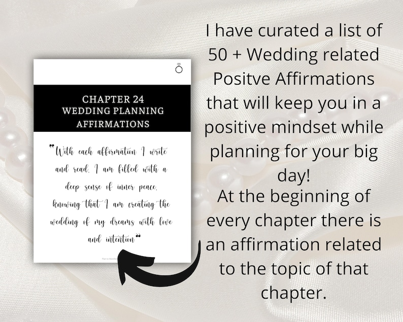 BLACK BRIDE PLANNERS Wedding Planner for African American Woman Hyperlinked Digital Planner Bride Affirmations Goodnotes Wedding Planner image 3