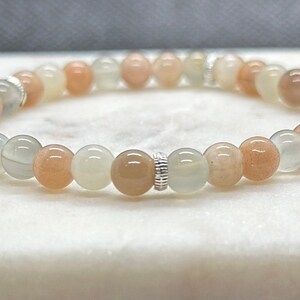 Maansteen healing kristallen armband - natuurlijke edelstenen - chakra-armband - handgemaakte sieraden - cadeaus voor haar
