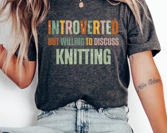 Camiseta con eslogan de tejido para introvertidos: divertida camiseta gráfica antisocial