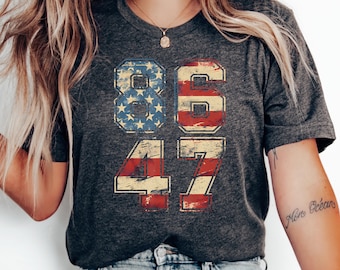 Pro Immigration Shirt Anti ICE Subtle FDT shirt Democrat 8647 Shirt Retro 8647 Anti Trump Shirt Anti MAGA Liberal Shirt