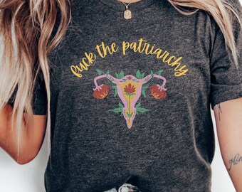 Camiseta antipatriarcado: camiseta feminista de protesta para mujeres