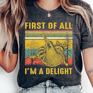 Funny Opossum Lover T-shirt: Sarcastic Delight, Bella Canvas T-shirt