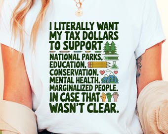 National Parks T-Shirt: Environmental Protest Tee