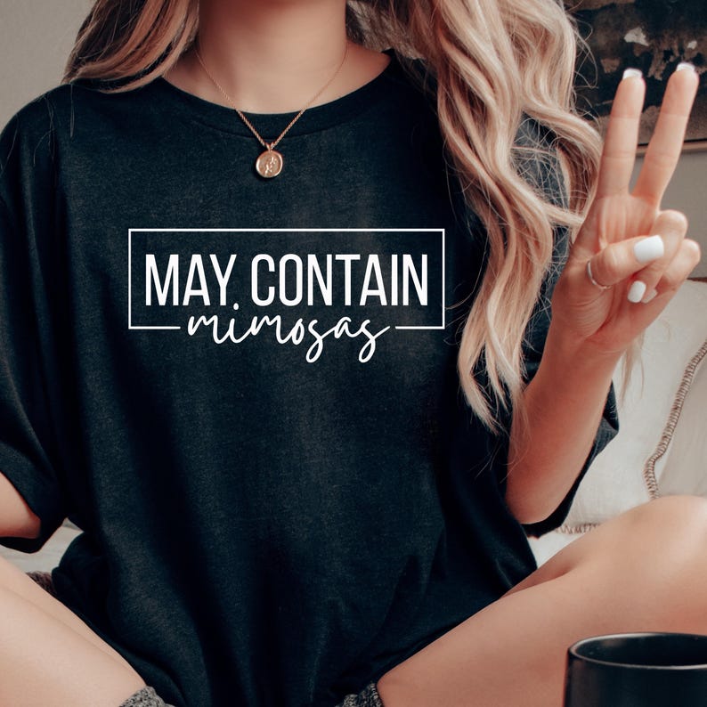 Mimosa Brunch Shirt: Mother's Day Bachelorette Party Tee image 3