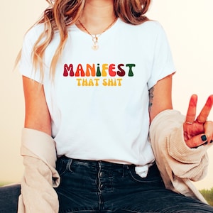 Manifest T-Shirt: Unisex Jersey Tee, Soft Cotton Gift