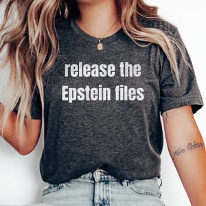 Anti-Trump T-Shirt: Epstein Files Activist Tee