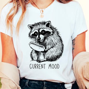 Funny T Shirt Raccoon Lover, Trash Panda T Shirt, Funny Raccoon T shirt, Sarcastic T Shirt Funny