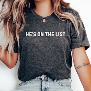 Epstein List T-Shirt: Anti-Trump Political Tee