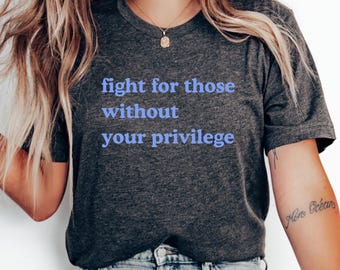 Rassengleichheit T-Shirt: Anti-Rassismus Feministische soziale Gerechtigkeit Tee