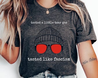 Anti-Fascism Meme T-Shirt: Liberal Protest Tee