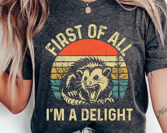 Camiseta divertida de zarigüeya: camiseta sarcástica para amantes de los animales