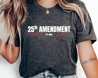 Anti-Trumpf-T-Shirt zur Änderung des 25. Jahrestages: FDT-Protest-Shirt