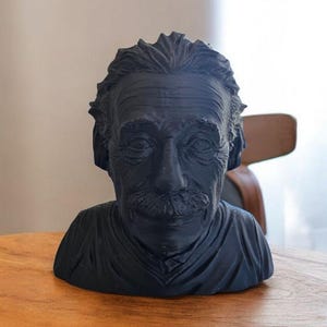 Albert Einstein 3d Printed Sculpture