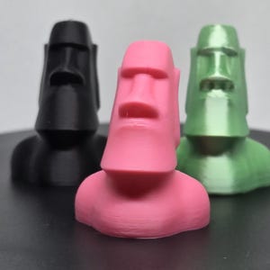 Mini Moai Statue Figur 5er Pack - Von der Osterinsel inspiriertes Dekor