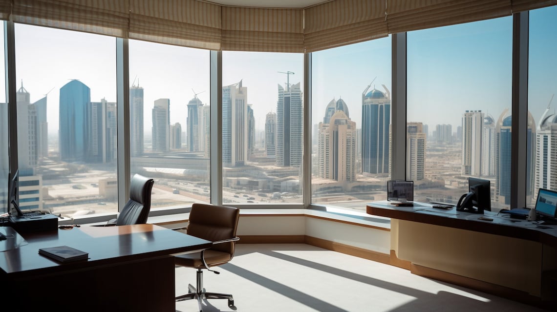 Dubai Virtual Background for Zoom and Teamsrealistic Etsy