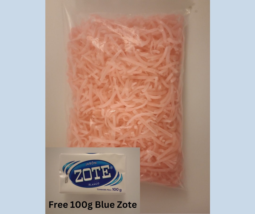 Pink Zote Soap shredded and Dried Etsy