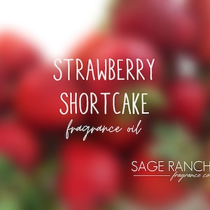 Strawberry Shortcake fragrance oil | soap making | candle making |bath and body crafting
