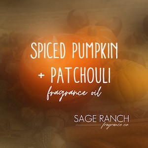 Spiced Pumpkin + Patchouli fragrance oil | soap making | candle making | fragrance oils | autumn fall fragrance oil