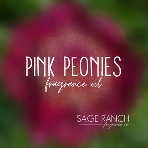 Pink Peonies fragrance oil | soap making | candle making | soap supplies | floral fragrance oil