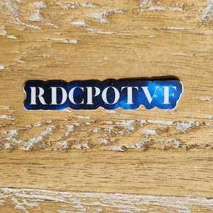 Crescent City Inspired ULTRA-MINI RDCPOTVF sticker