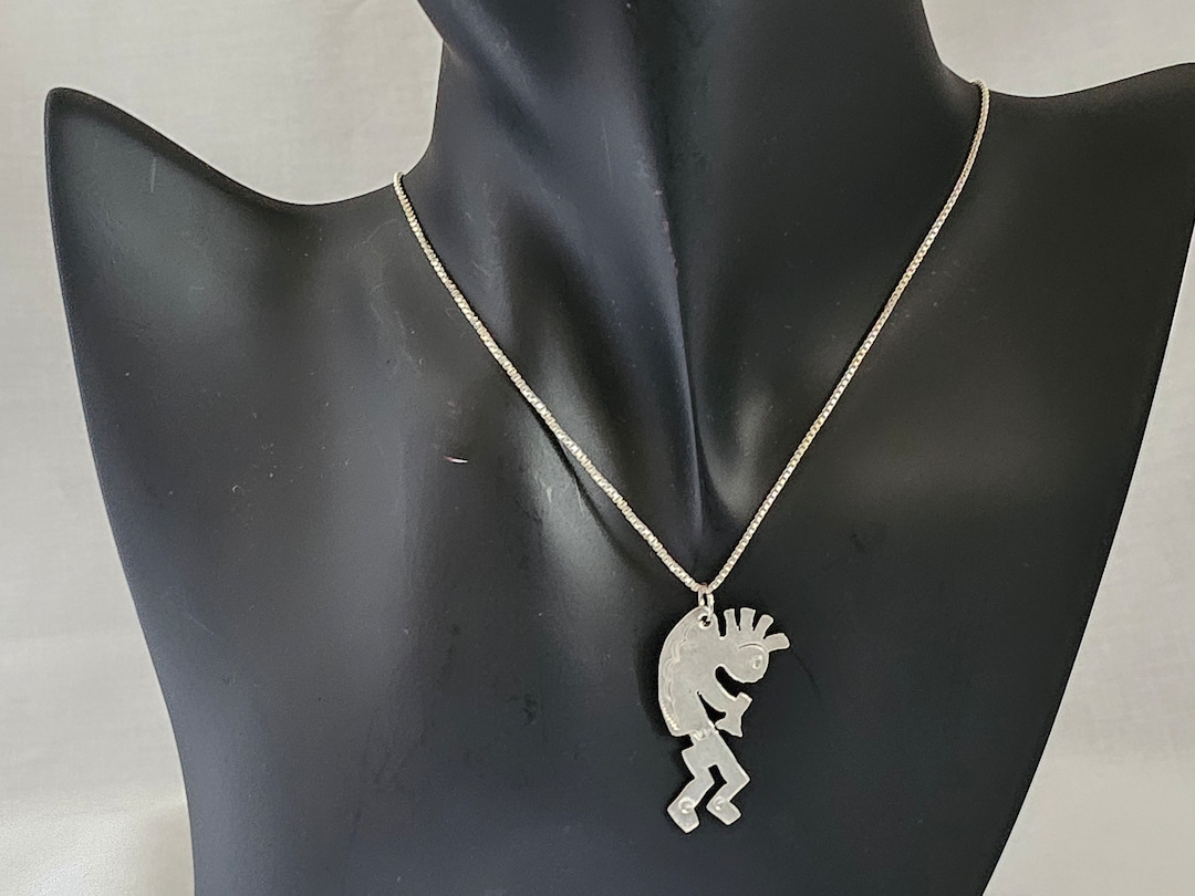 ココペリ ラージマーシャナバホスターリングカチナペンダント