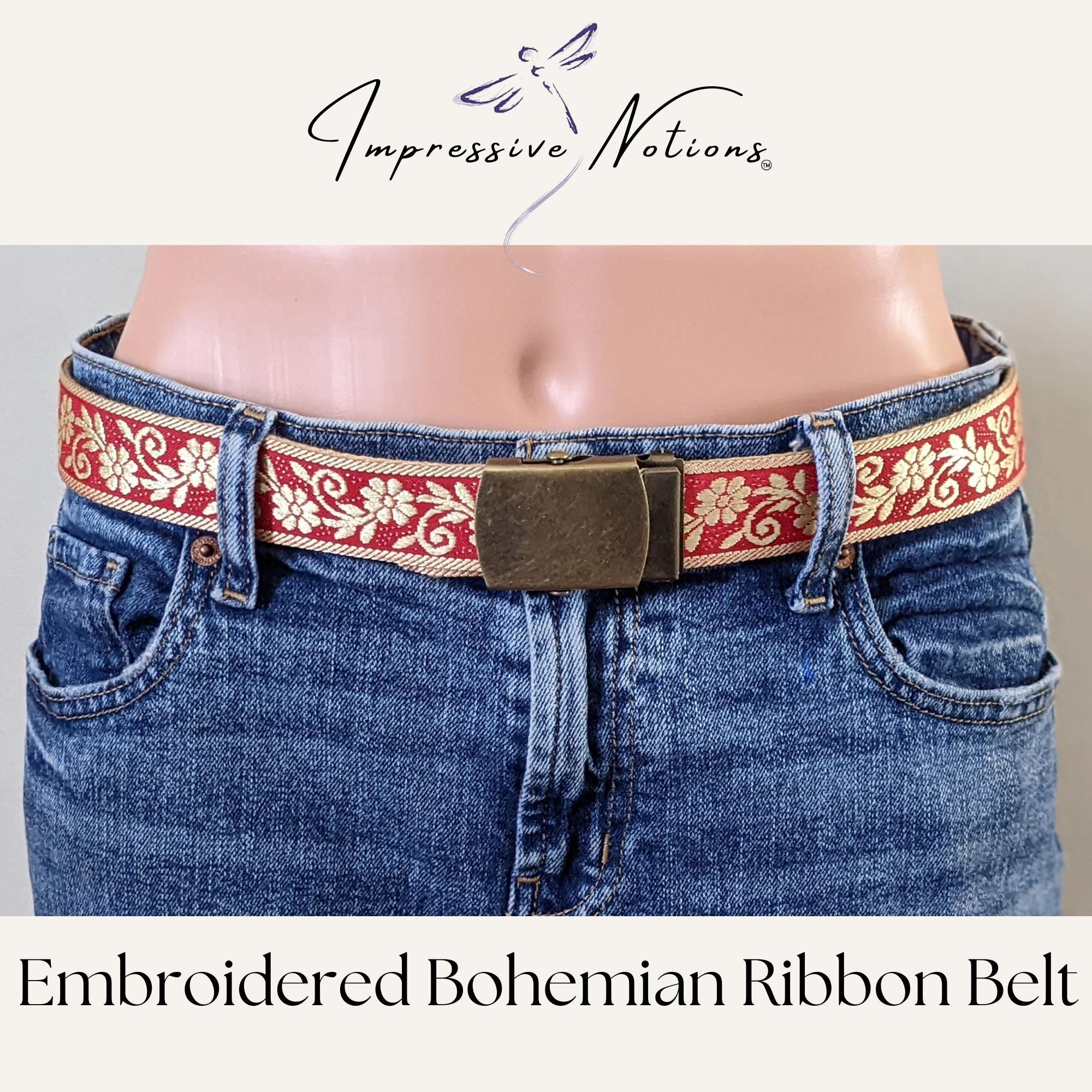 Real Leather Belt Bohemian Cut Out Design Womems Metal Studs Boho Daisy Size S Womens Leather Belt Daisy - Etsy main image 4
