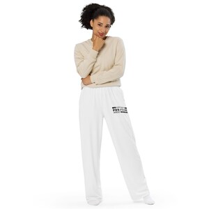All-over print unisex wide-leg pants