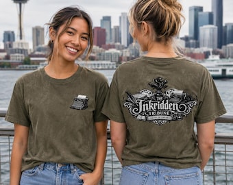 Camiseta Inkridden Tribune / Camiseta inspirada en Divine Rivals para amantes de los libros / Regalo para lectores de Romantasy / Ropa para amantes de los libros
