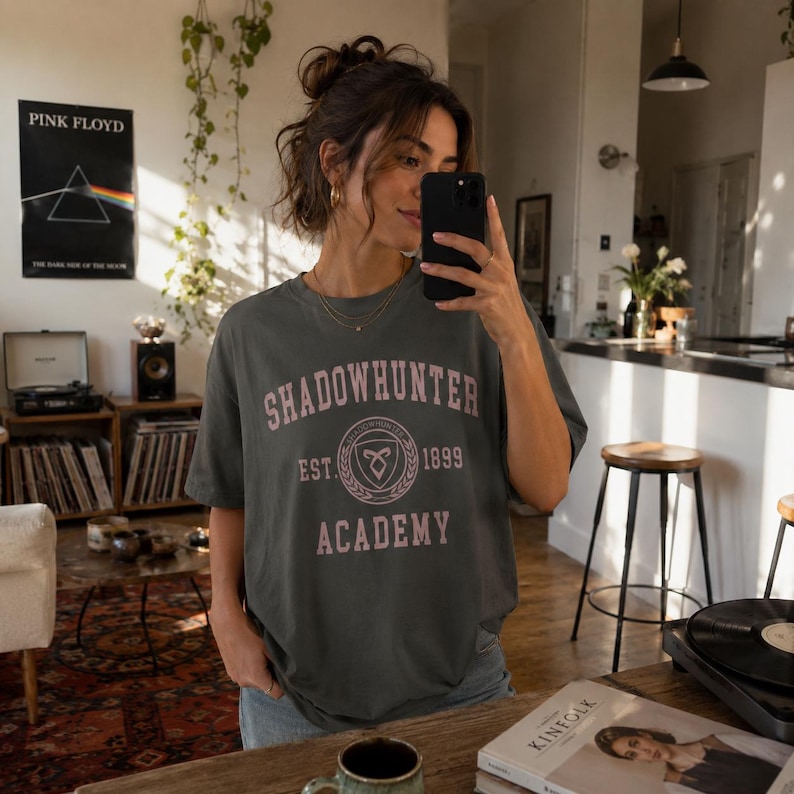ShadowHunter Academy Garment-Dyed T-shirt image 4