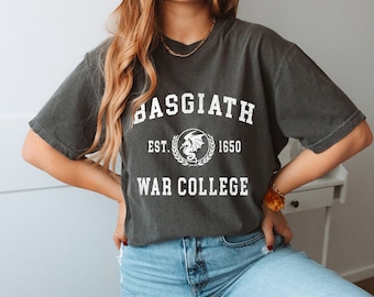 Camiseta de Basgiath War College, mercancía de la cuarta ala