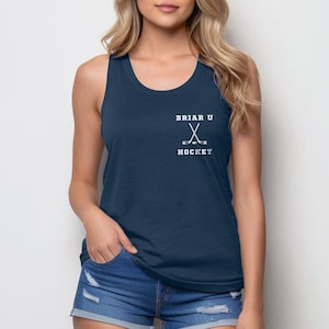 Camiseta sin mangas Briar U Hockey Racerback / Ropa de BookTok para lectores de novelas románticas imagen 1