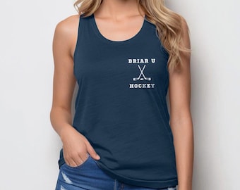 Camiseta sin mangas Briar U Hockey Racerback / Ropa de BookTok para lectores de novelas románticas