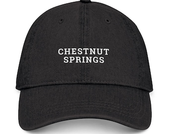 Gorra de béisbol vaquera Chestnut Springs / Gorra para amantes de las novelas románticas vaqueras